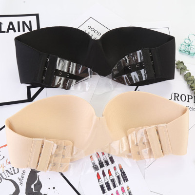 ÁO LÓT TRƠN CÚP NGANG NÂNG NGỰC KHÔNG DÂY KÈM BẢN DÂY TRONG 