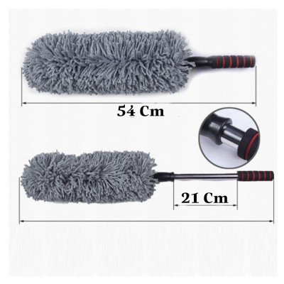 Chổi lau bụi ô tô xe hơi nhà cửa sợi dầu siêu mềm chuyên dụng có thể kéo dài cán