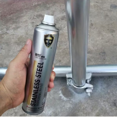 chai sơn xịt mạ crôm sáng như mới 350ml