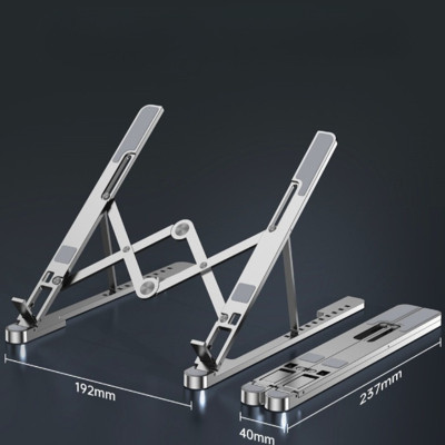 Giá Đỡ Laptop Hợp Kim Nhôm Cao Cấp FIRO F39 - Đế Tản Nhiệt Cho Laptop,Macbook,Máy Tính Xách Tay,Gấp Gọn Tiện Lợi - 10 Vị Trí Điều Chỉnh Góc Độ - Tương Thích Với Các Dòng Laptop/Macbook 11 - 17inch Và Tất Cả Máy Tính Bảng - Hàng Chính Hãng