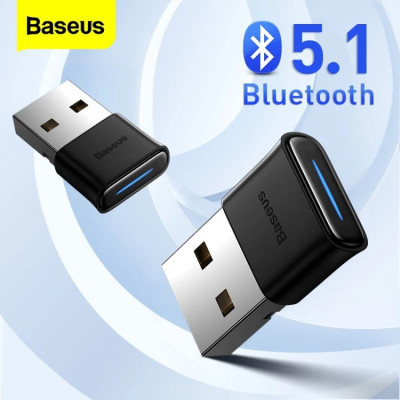 USB chuyển đổi Baseus Wireless Adapter BA04 for Laptop phát Bluetooth 5.1 ZJBA000001 - Hàng chính hãng