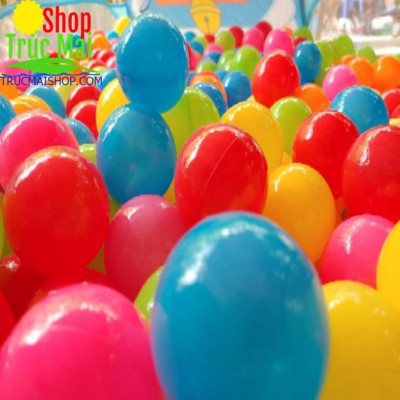 Đồ chơi an toàn cho bé 100 quả bóng nhựa Việt Nam Chất lượng cao cho nhà bóng lều bóng quây bóng