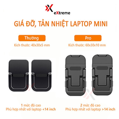 Giá đỡ laptop di động GL1x01 đế tản nhiệt cho Laptop, kê laptop Mac tiện lợi - Hàng chính hãng