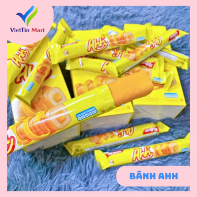 Bánh xốp phô mai Richeese Ahh hộp (10 cây x 9g)- Viettin Mart