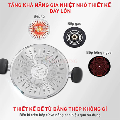 Nồi Inox Tefal Primary 20cm x 3.0L E3084435 - Hàng chính hãng