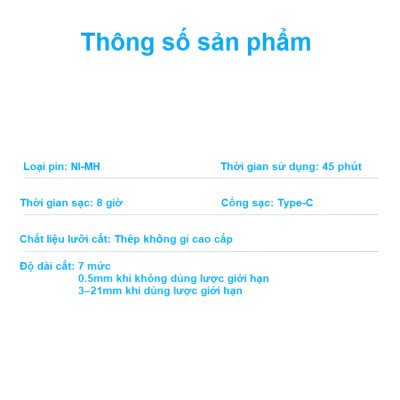 Tông đơ cắt tóc trẻ em series 3000 đời mới thương hiệu Philips HC3688/15 - Hàng nhập khẩu