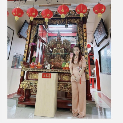 Đồ Lam Đi Chùa Ngọc Bội Cổ Tàu Mịn Mát