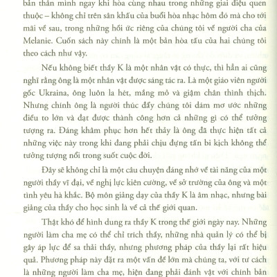 CÂY VĨ CẦM CUỒNG NỘ - Câu Chuyện Về Một Người Thầy Hà Khắc Và Nghệ Thuật Hoàn Thiện Con Người (Tái bản lần thứ nhất)