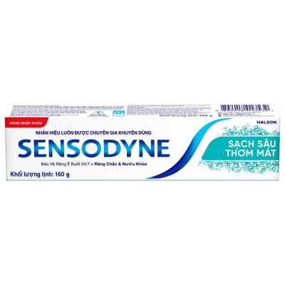 Kem Đánh Răng Sensodyne Deep Clean Toothpaste 160g