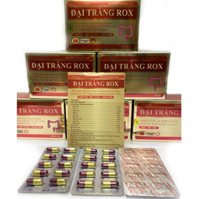 Đại Tràng Rox giảm rối loạn tiêu hóa, co thắt đại tràng Hộp 60 viên