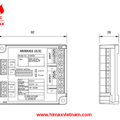 Module 2/2 hi max HIS602