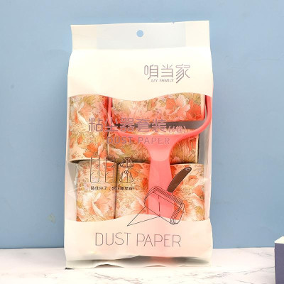 Cây Lăn Bụi Làm Sạch Quần Áo Ga Giường Sofa Lông Chó Mèo Kèm 6 Lõi Lăn Bụi Giao Màu Ngẫu Nhiên