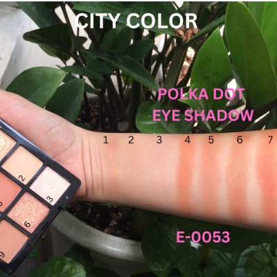 Phấn mắt CITY COLOR Polka dot 9 ô.