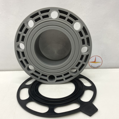 Mặt bích 114 nhựa PVC Bình Minh (Flange)- MB114