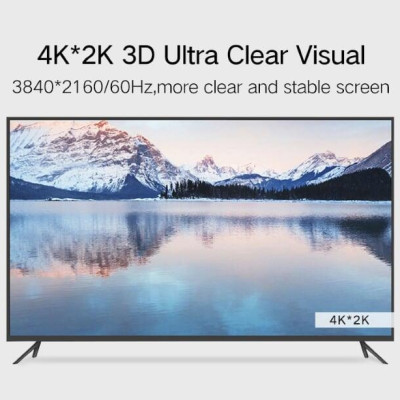 Ugreen UG30476HD117TK 1M màu Bạc Cáp tín hiệu HDMI chuẩn 2.0 sợi siêu nhỏ cao cấp - HÀNG CHÍNH HÃNG