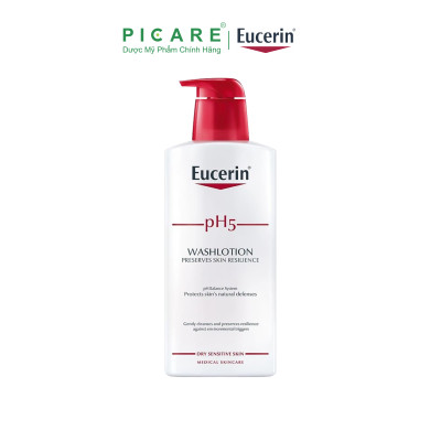 Sữa Tắm Dành Cho Da Nhạy Cảm Eucerin Ph5 Washlotion Có Mùi (400ml)