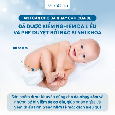 Kem Chống Hăm Em Bé MooGoo - Baby Range - Nappy Balm 120g
