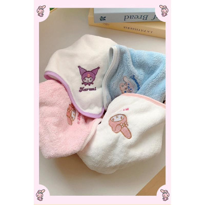 Set 5 Khăn Mặt Cực Xinh Kuromi - Chất Vải Mềm Mịn - An Toàn size 30x30