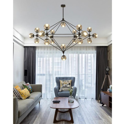 Đèn chùm phòng khách ORIC 21 bóng cao cấp