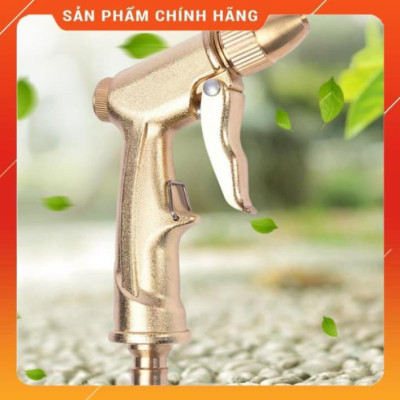 ️ Bộ dây vòi xịt nước rửa xe, tưới cây , tăng áp 3 lần, loại 3m, 5m 206701-1Yđầu đồng, cút đồng, d.vàng