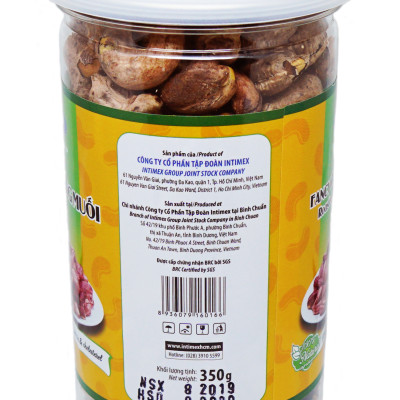 Hạt điều rang muối Intimex Group 350g