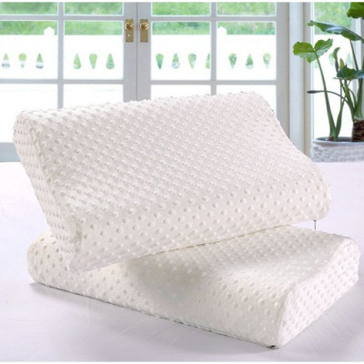 Gối Ngủ Chống Đau Cổ Vai Gáy Dệt Kim Lõi Bông Xơ Spa Chống Đau Mỏi Cổ Vai, Gối Cao Su Non Chống Ngáy Giảm Mệt Gối Cao Su Non Dành Cho Người Lớn Giúp Ngủ Ngon