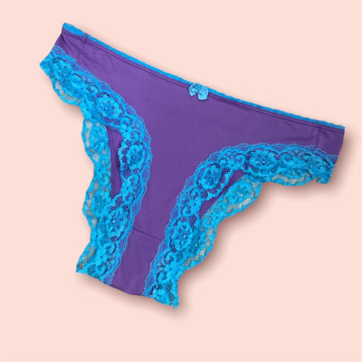 COMBO 5 QUẦN CHEEKY MICROFIBER VIỀN REN BIG SIZE D55SLS