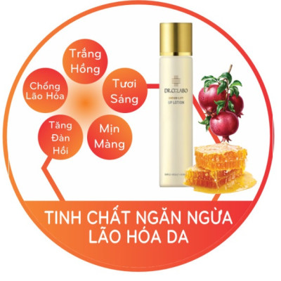 Tinh Chất Ngăn Ngừa Lão Hoá Chiết Xuất Mật Ong Dr.Ci:Labo Enrich Lift Up Lotion (Chai 150 mL)