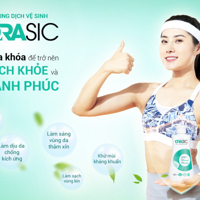 [SIZE DU LỊCH] Dung dịch vệ sinh Orasic (30g) kháng khuẩn thiên nhiên