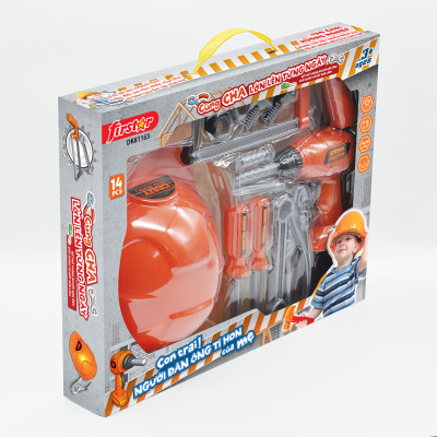 Đồ Chơi Duka Bộ Dụng Cụ Đồ Chơi Cho Bé 14 Chi Tiết DK81163 ( Màu ngẫu nhiên )