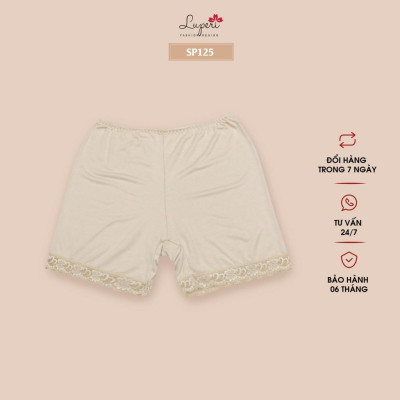 Quần đùi váy LUPERI SP125 chất cotton tự nhiên co giãn thoáng khí kháng khuẩn khử mùi tốt