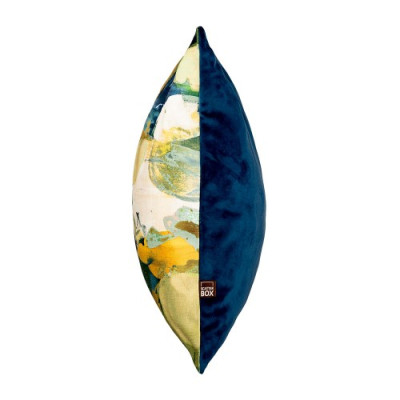 SCATTER BOX Vỏ Gối Cao Cấp nhập khẩu Ireland Anh Quốc JAGER màu NAVY/GREEN kích thước 45x45 cm phong cách hiện đại