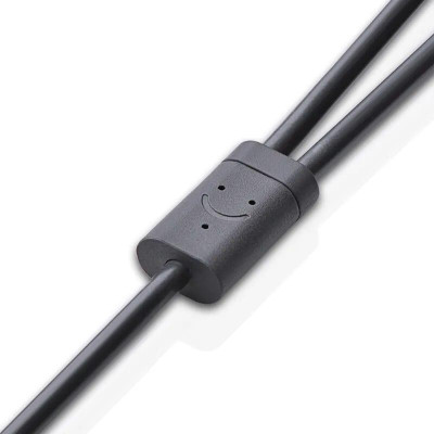 Ugreen UG10547AV109TK 25CM màu Đen Cáp âm thanh 2 đầu Bông sen âm sang 3.5mm dương - HÀNG CHÍNH HÃNG