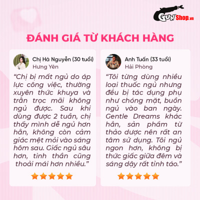 Viên uống cải thiện tình trạng mất ngủ và ngủ kém Powergra Gentle Dreams - Hộp 60 viên