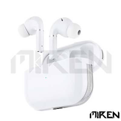 Tai Nghe Bluetooth Không Dây MR-S10 Cảm Ứng True Wireless Bluetooth 5.2 Cao Cấp – Chất Âm HiFi - Đàm Thoại Chuẩn – Khử Ồn ANC – Hàng Chính Hãng