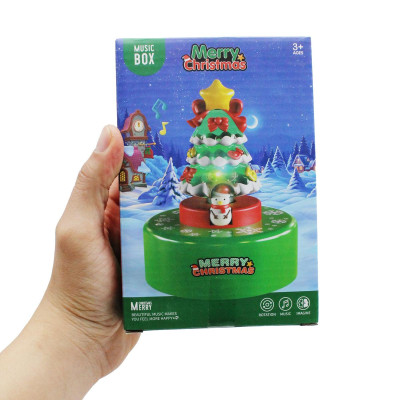 Cây Thông Noel Chuyển Động Có Đèn Và Nhạc - TP-1755