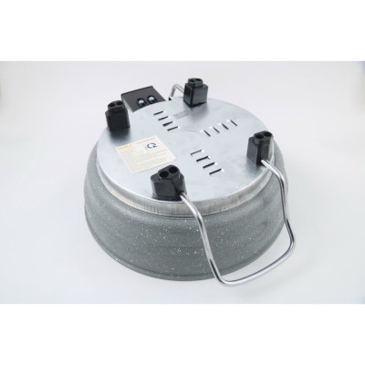 Nồi lẩu, chảo lẩu 3.5Lit men chống dính có thể chiên xào nấu FUJIKA có khung tay cầm chắc chắn, công suất 1350W-Hàng chính hãng, màu ngẫu nhiên