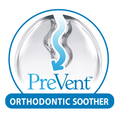 [ PV22006 - Hồng ] Set 2 ty ngậm phát sáng dạ quang Prevent chỉnh nha, chống vẩu Dr.Brown