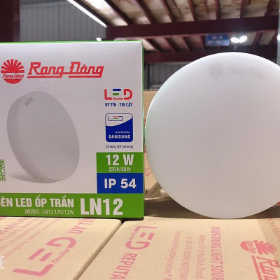 Đèn LED ốp trần Công suất 12W Model: LN12 170/12w Ánh sáng Trắng