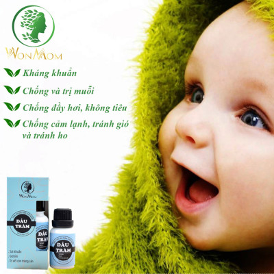 Bộ Chăm Sóc Tình Mẫu Tử Giúp Mẹ Thơm, Bé Khỏe Wonmom (1 Hộp Thảo Mộc Xông Vùng Kín Cho Mẹ + 1 Dầu Tràm)