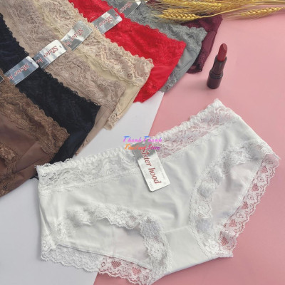 Quần lót phối ren đẹp, mềm mại 9836 ,  Form L