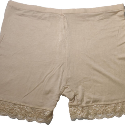 Combo 4 Quần mặc trong váy 2 màu đen và 2 màu be chất cotton siêu mịn thoáng mát