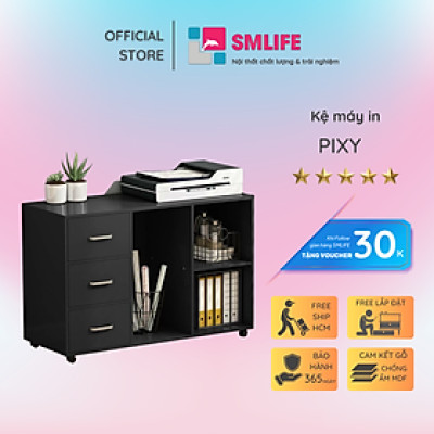 Tủ hồ sơ cửa lùa sang trọng SMLIFE Pixy