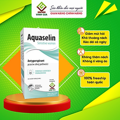 Lăn khử mùi dành cho nữ Aquaselin 50ml (loại nhẹ)