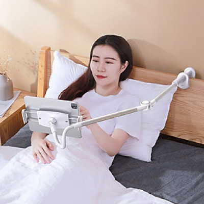 Bộ đế giữ điện thoại chân kẹp dùng cho iPad Baseus Otaku Life Rotary (Adjustment Lazy holder for 4.7 - 12.9 inches Smartphone/ Tablet/ iPad) - Hàng chính hãng
