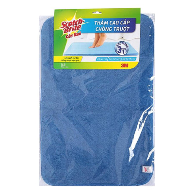 Thảm chống trượt Microfiber Scotch Brite (Cót rai) 3M 2980 cao cấp (nhiều màu)