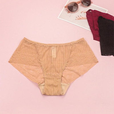 Quần Lót Nữ Toàn Ren LUPERI LU3QL753 Kiểu Dáng Lưng Cao Chất Liệu Thoáng Mát Co Giãn Bền Màu An Toàn Cho Làn Da