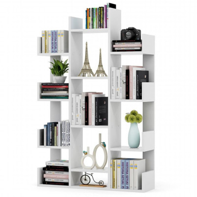 Giá sách gỗ công nghiệp kích thước nhỏ tiện lợi SMLIFE Britney