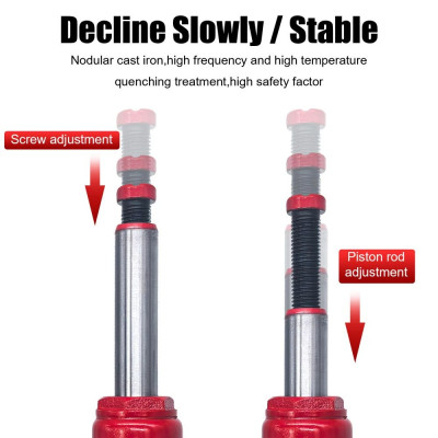 Kích Thủy Lực 2 Tấn Cho Gara & Cứu Hộ Ô Tô – Nâng Cao 278mm