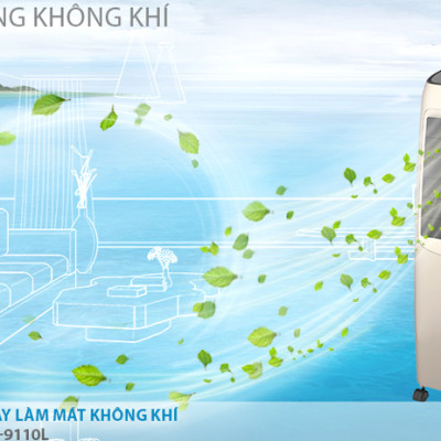 Máy Làm Mát Không Khí Saiko AC-9110CL (110W) - Hàng chính hãng